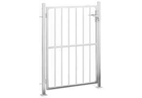 VidaXL Tuinpoort RVS - 100x125 cm | Nu met 53% korting!