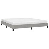 vidaXL Bedframe Lichtgrijs 180x200cm - 37% Korting!
