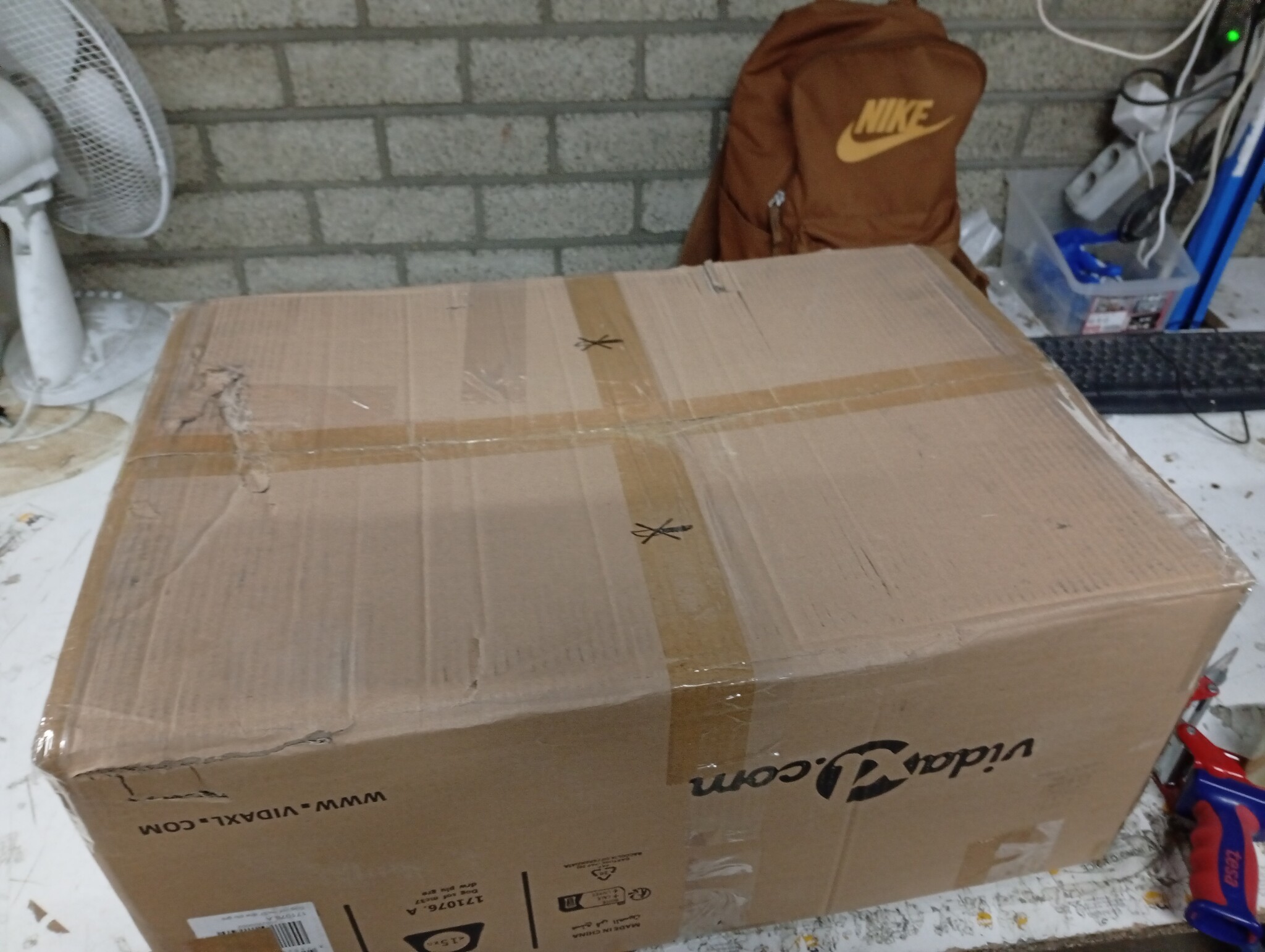 vidaXL Hondenbank met Lade - 75x50x38cm - Grijs - 60% Korting!