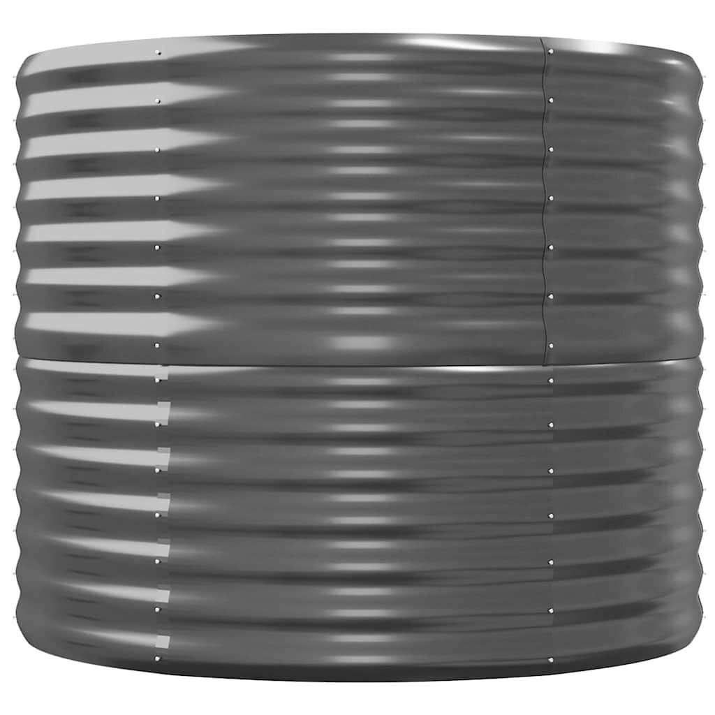 vidaXL Plantenbak Antraciet Staal (224x80x68 cm) - 42% Korting!