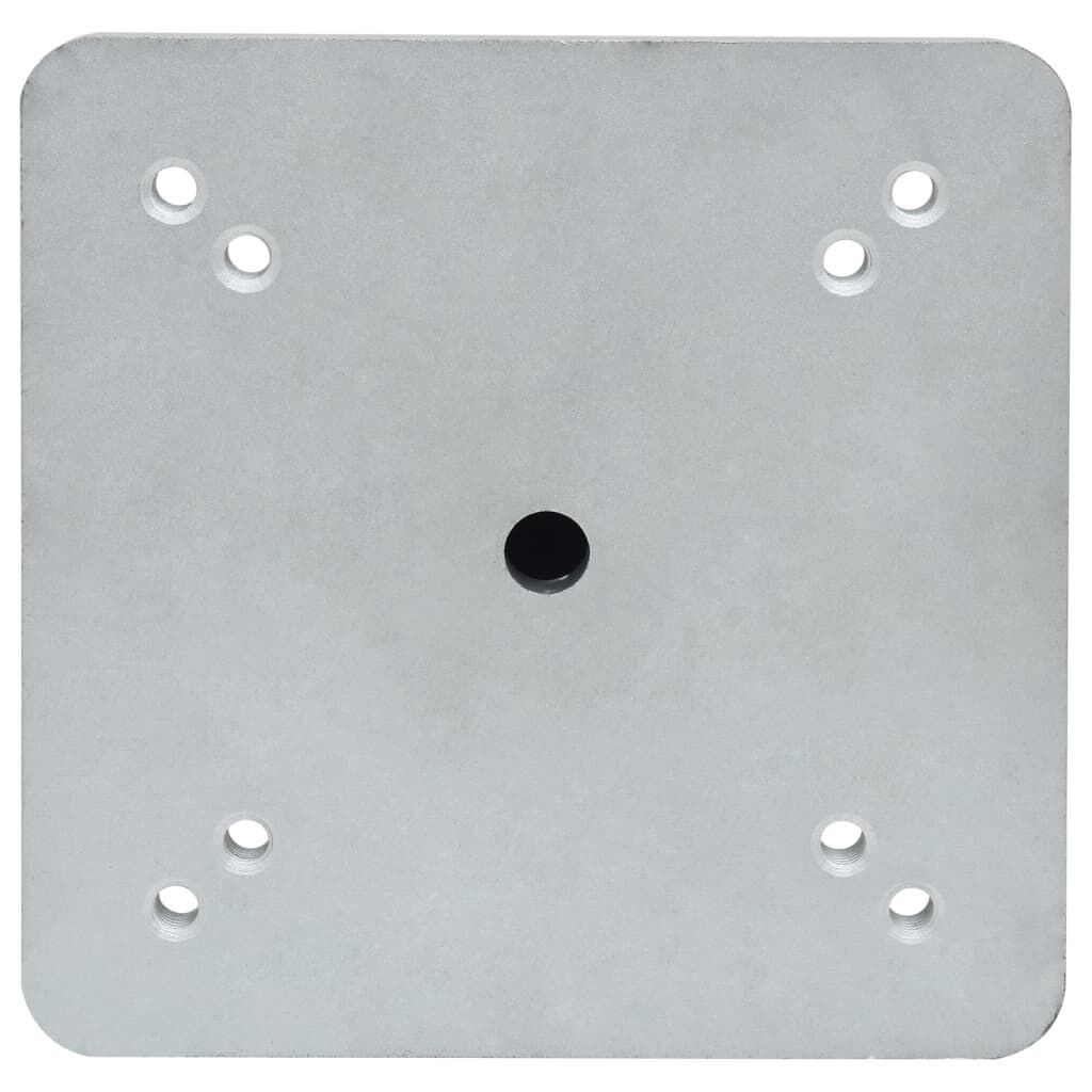 VidaXL Parasolvoet Grond - Staal - 60% Korting!