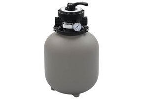 vidaXL Zwembadzandfilter 350mm Grijs - 74% KORTING!