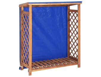 vidaXL Haardhoutopslag 105x38x115 cm Massief Acaciahout - 64% Korting!