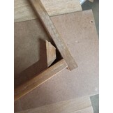 VidaXL Wandtafel Massief Acaciahout (82x33x73 cm) - 64% Korting!