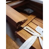 vidaXL Bistrotafel Acaciahout - 90x50 cm - 64% Korting!