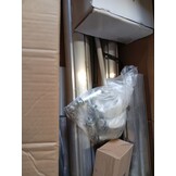 Markies Handmatig Wit 4 × 3,5 m Metaal - 55% Korting