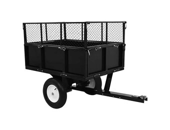 vidaXL Kiepwagen Zitmaaier 300 kg - 55% Korting!