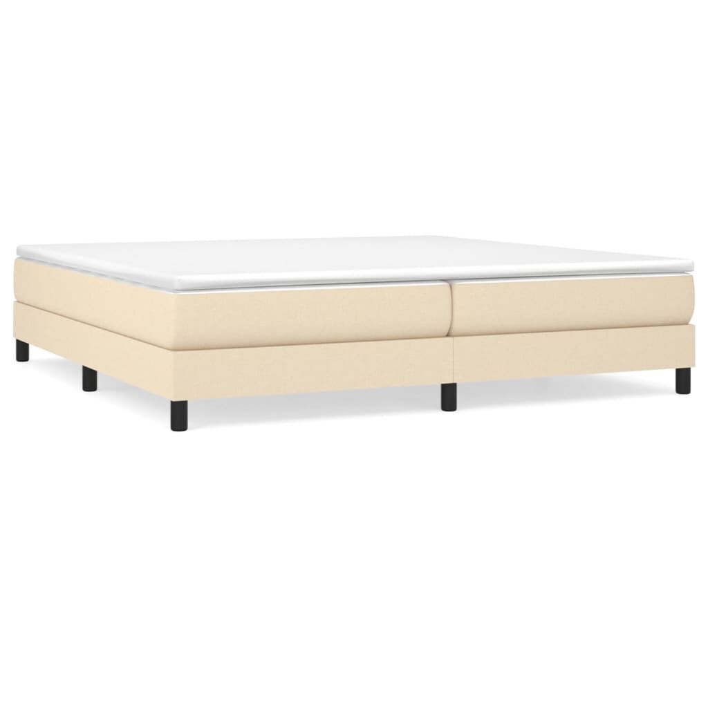 vidaXL Bedframe Crème 200x200 cm - 60% Korting!