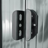 vidaXL Tuinberging Metaal Grijs 204x132x186 cm - 60% Korting