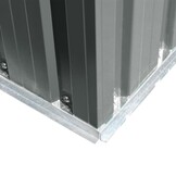 vidaXL Tuinberging Metaal Grijs 204x132x186 cm - 60% Korting