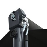 vidaXL Luifel vrijstaand 400x300 cm Antraciet - Nu 35% Korting!