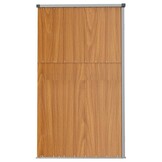 vidaXL Tuinschuur 225x89x161 cm Staal Bruin - Nu met 55% Korting!