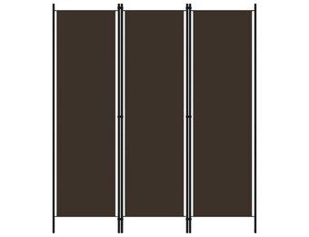 vidaXL Kamerscherm 3 Panelen Bruin - 59% Korting!