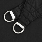 vidaXL Zonnescherm Vierkant 4x4m Oxford - Zwart | 55% Korting!