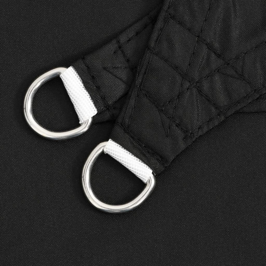 vidaXL Zonnescherm Vierkant 4x4m Oxford - Zwart | 55% Korting!