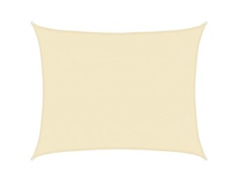 vidaXL Zonnezeil Crème 6x7m - 35% Korting!