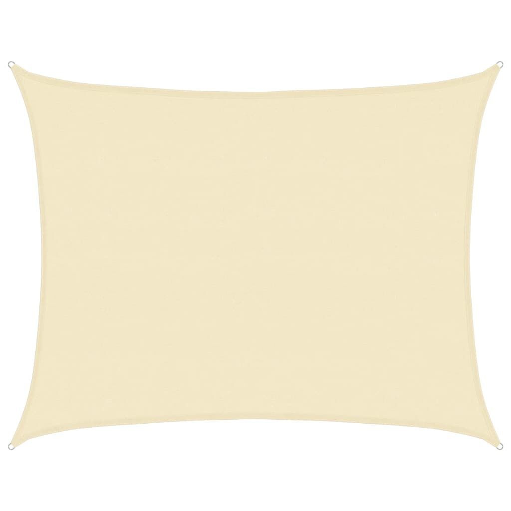 vidaXL Zonnezeil Crème 6x7m - 35% Korting!