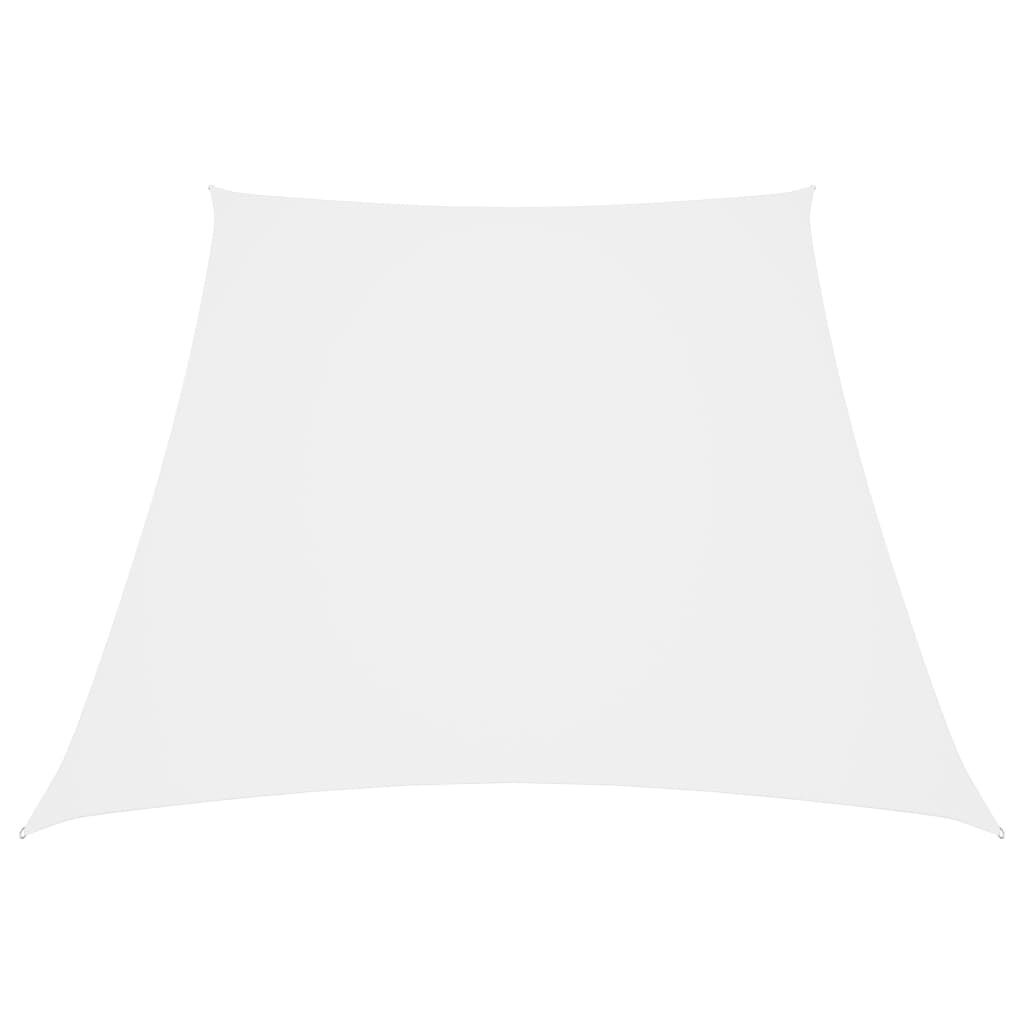 vidaXL Trapezium Zonnescherm 3x3m Oxford Wit - 35% Korting!