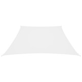 vidaXL Trapezium Zonnescherm 3x3m Oxford Wit - 35% Korting!
