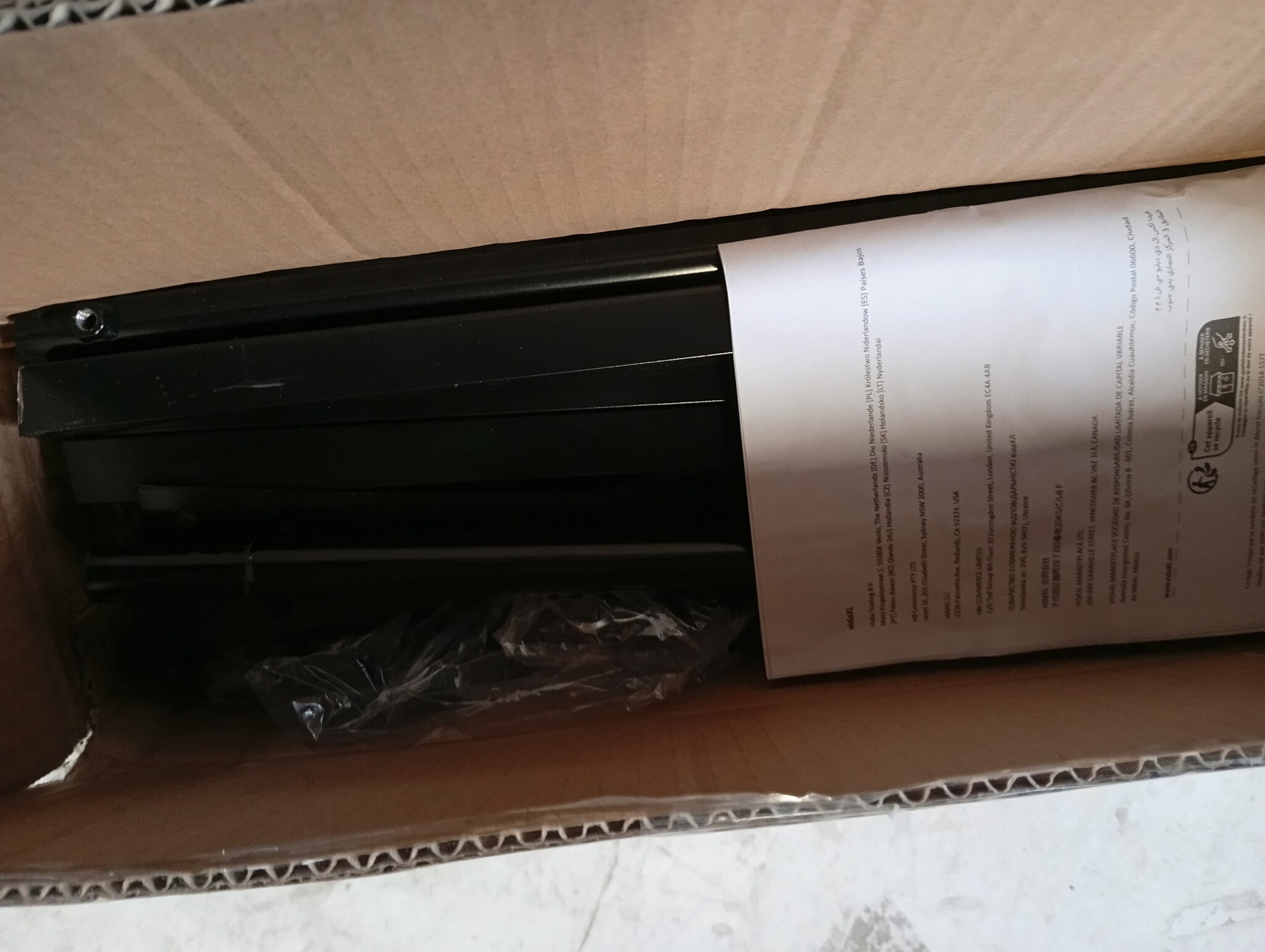 vidaXL Kegelkerstboom 108 LED's 70x180 cm Warmwit - 55% Korting