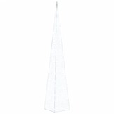 vidaXL Lichtkegel LED Acryl Koudwit 120 cm - Nu met 41% Korting!