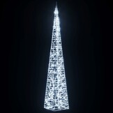 vidaXL Lichtkegel LED Acryl Koudwit 120 cm - Nu met 41% Korting!