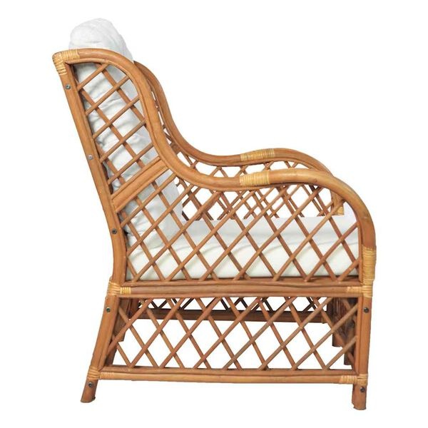 VidaXL Rattan Stoel met Kussen - 47% Korting! Natuurlijk & Comfortabel
