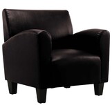 vidaXL Fauteuil Kunstleer Donkerbruin | 62% Korting