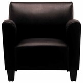 vidaXL Fauteuil Kunstleer Donkerbruin | 62% Korting