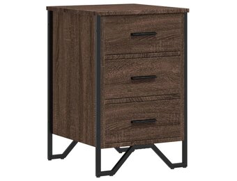 vidaXL Nachtkastje Bruin Eiken - 40x41x60 cm | -67%