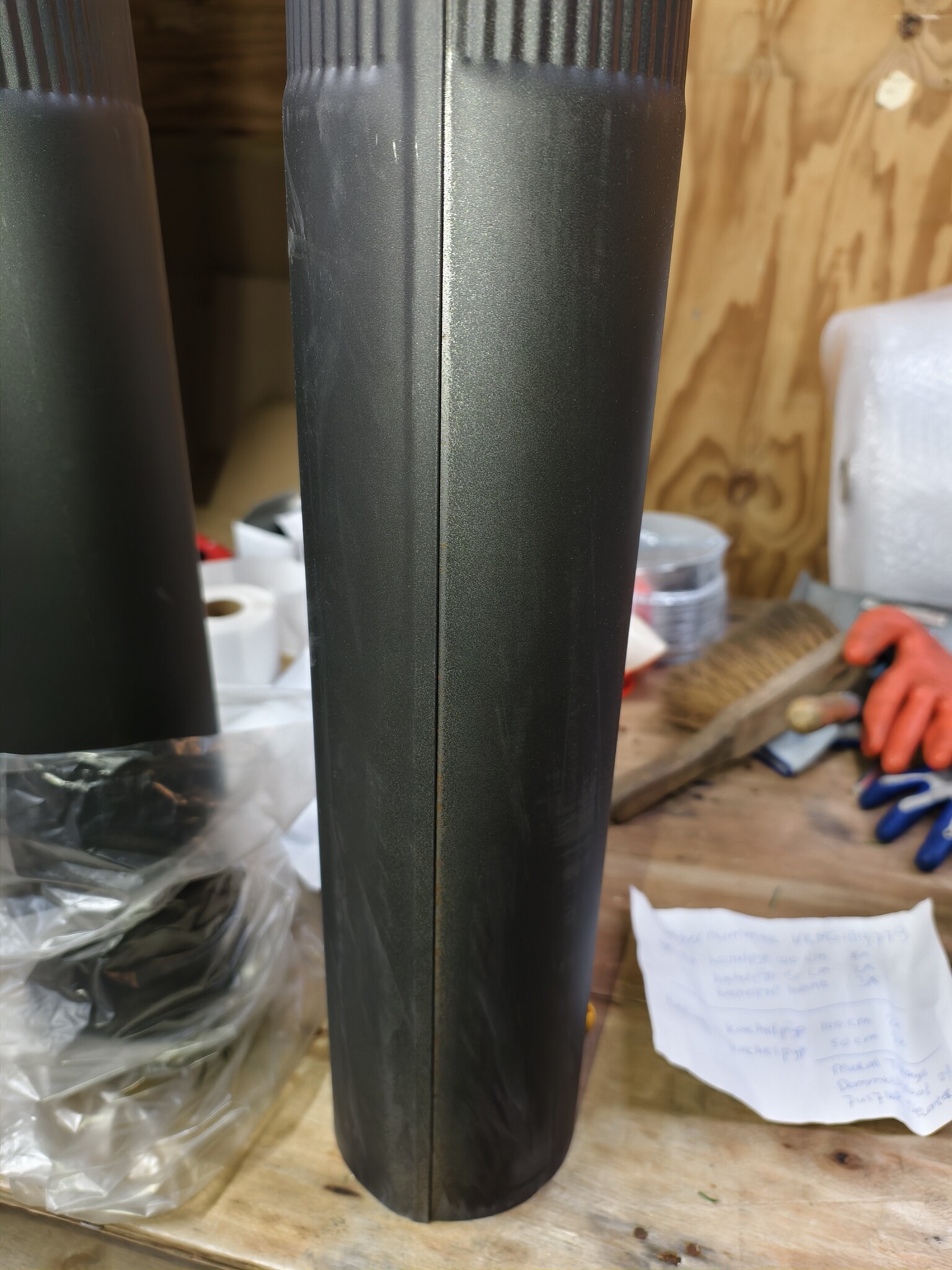 Kachelpijp Zwart Staal Ø 120mm - 50cm | 64% Korting!