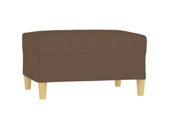 vidaXL Voetenbank Bruin (70x55x41cm) - 53% Korting!