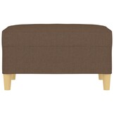 vidaXL Voetenbank Bruin (70x55x41cm) - 53% Korting!