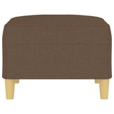 vidaXL Voetenbank Bruin (70x55x41cm) - 53% Korting!
