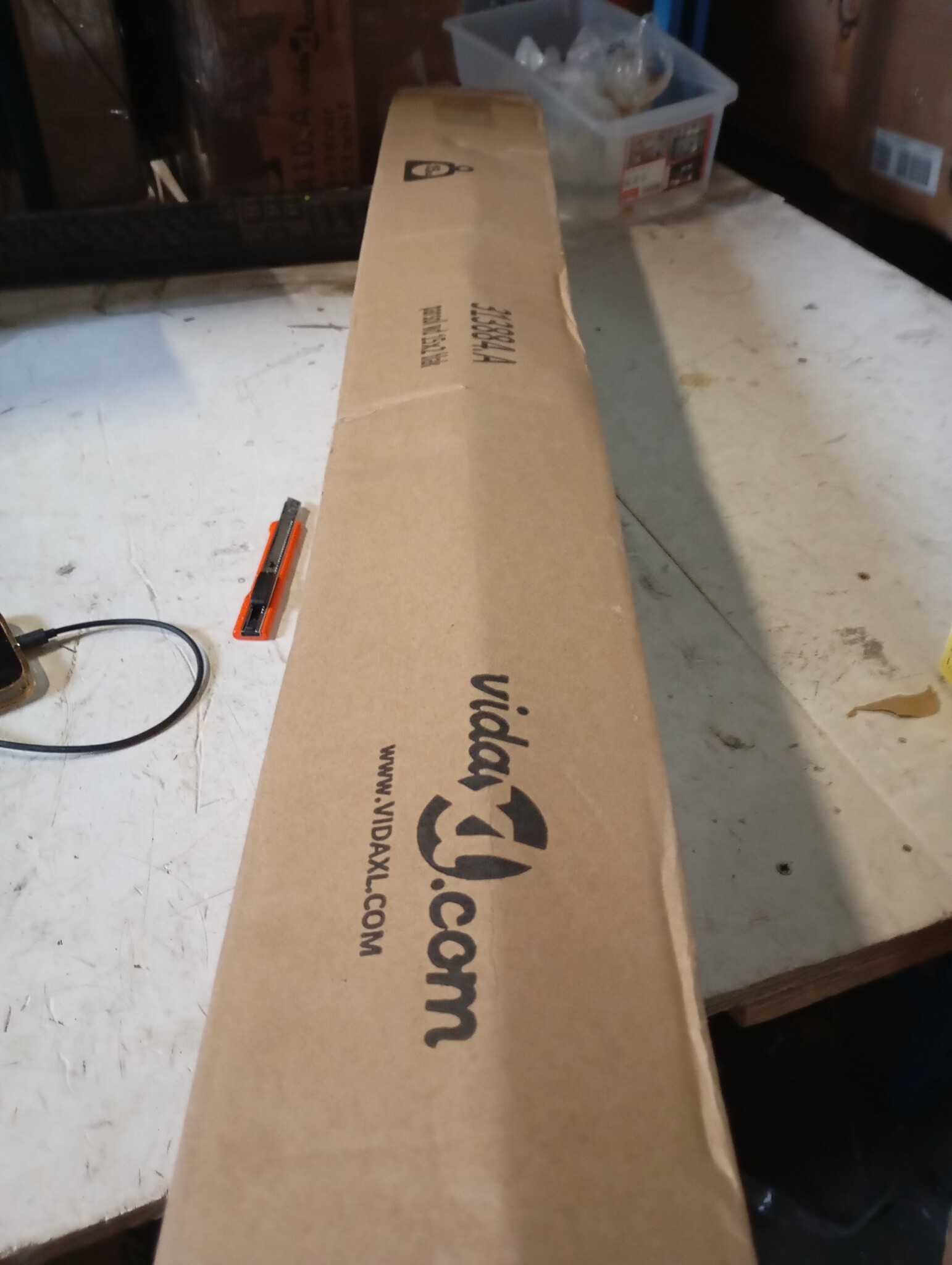 vidaXL Parasol Hout 150x200cm Zwart - 60% Korting!