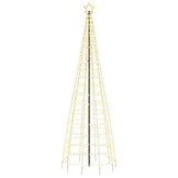 vidaXL LED-kerstboom 300 cm met 570 Warm Witte LEDs (42% Korting!)