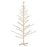 vidaXL Houten Kerstboom Naturel 180 cm - 42% Korting!