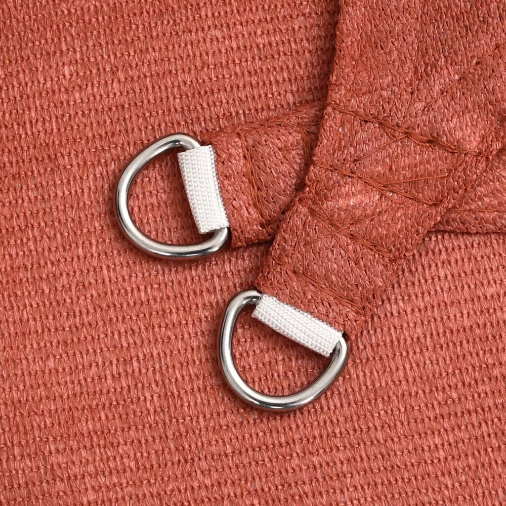 vidaXL Zonnezeil 160 g/m² Terracotta - 62% Korting