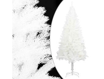 vidaXL Witte Kunstkerstboom 120 cm - 41% Korting