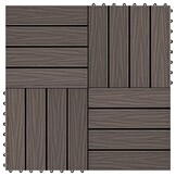 VidaXL Terrastegels 30x30cm (1m²) - 11 Stuks - 37% Korting!