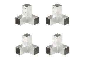 vidaXL Y-Paalverbindingen (4x) - 41% Korting