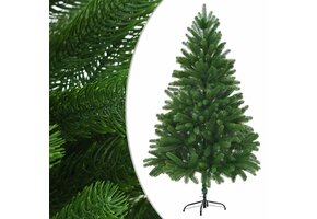 vidaXL Kunstkerstboom 210 cm groen - Levensechte naalden - 42% Korting