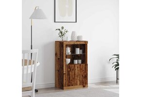 vidaXL Bijzetkast Oud hout - 60% Korting!