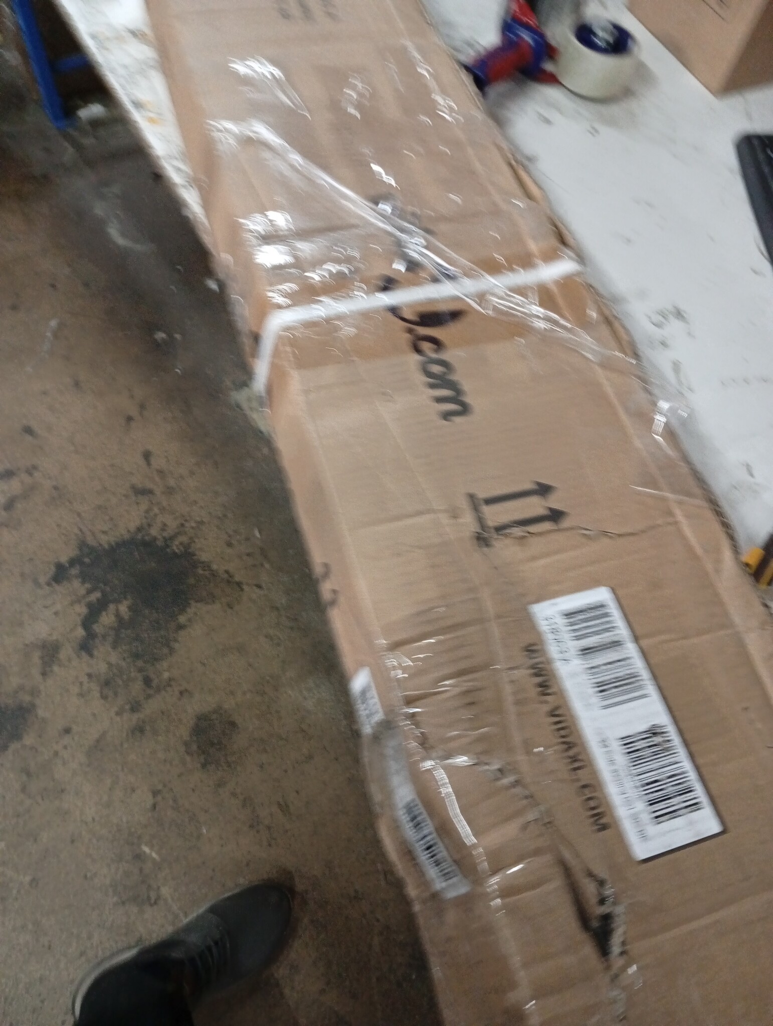 vidaXL Uittrekbaar Windscherm 180x600 cm Bruin - 70% Korting