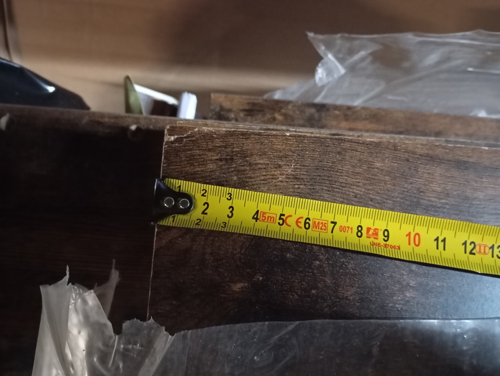 vidaXL Dressoir Gerookt Eiken - 120x30,5x70 cm - 64% Korting