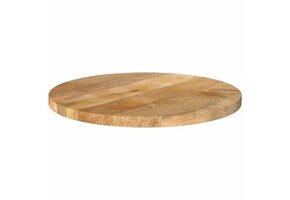 vidaXL Tafelblad Mangohout Rond Ø 60cm | -37%