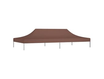 vidaXL Partytentdak 270 g/m² 6x3 m Bruin - 65% Korting!