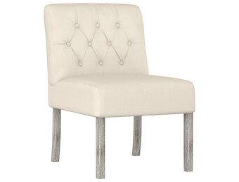 vidaXL Eetkamerstoel Linnen Knoop - 60% Korting