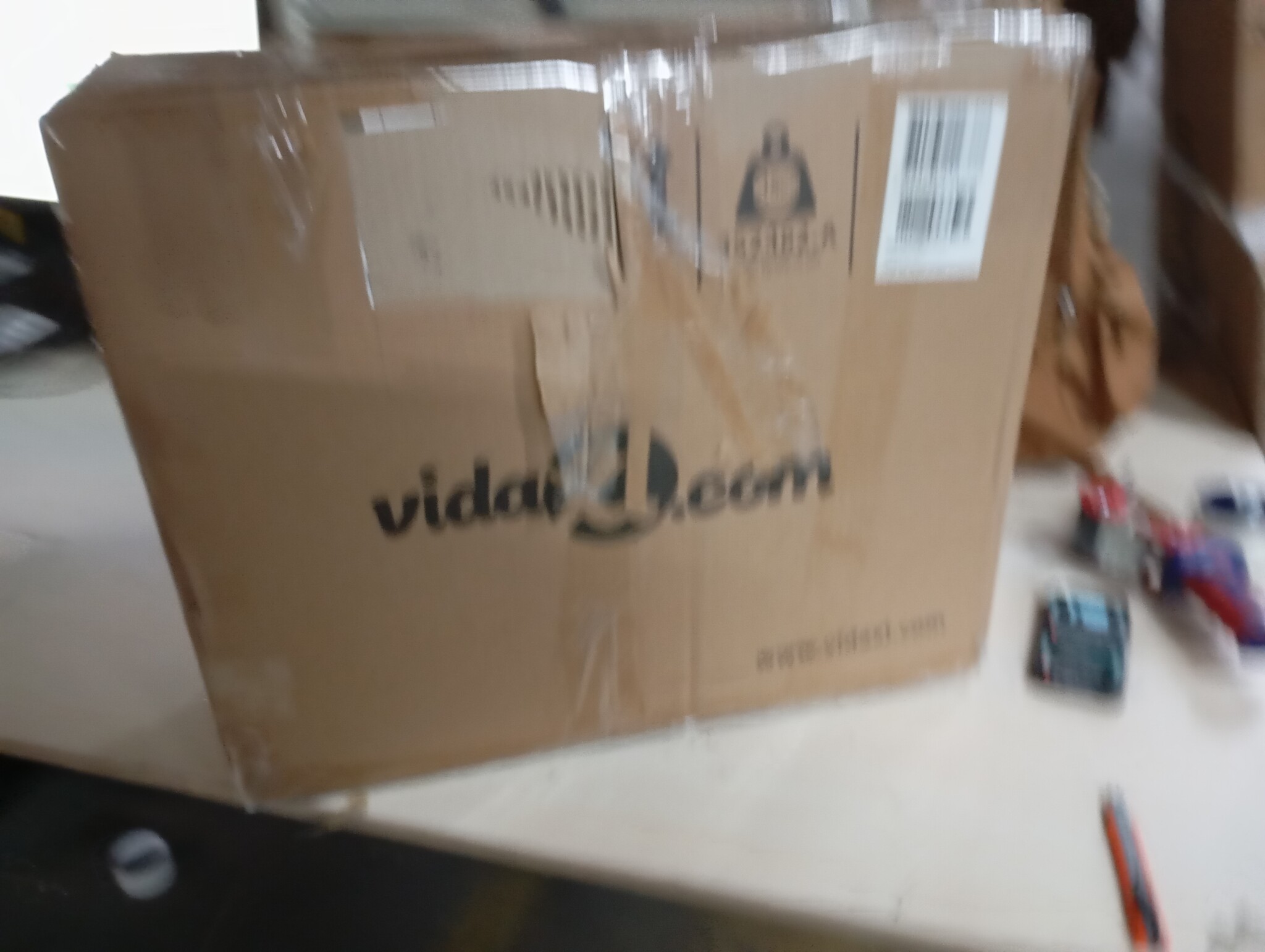 vidaXL Eetkamerstoel Linnen Knoop - 60% Korting