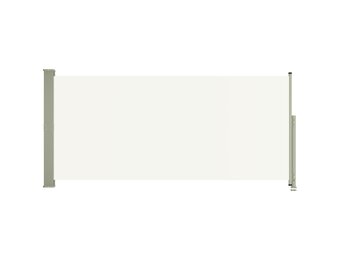VidaXL Uittrekbaar Tuinscherm (140x300cm) Crème - 35% Korting!